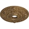 Ekena Millwork Rose Ceiling Medallion (Fits Canopies up to 7 1/4"), 18"OD x 3 1/2"ID x 1 1/2"P, Rubbed Bronze CM18RORZS - alternate 2